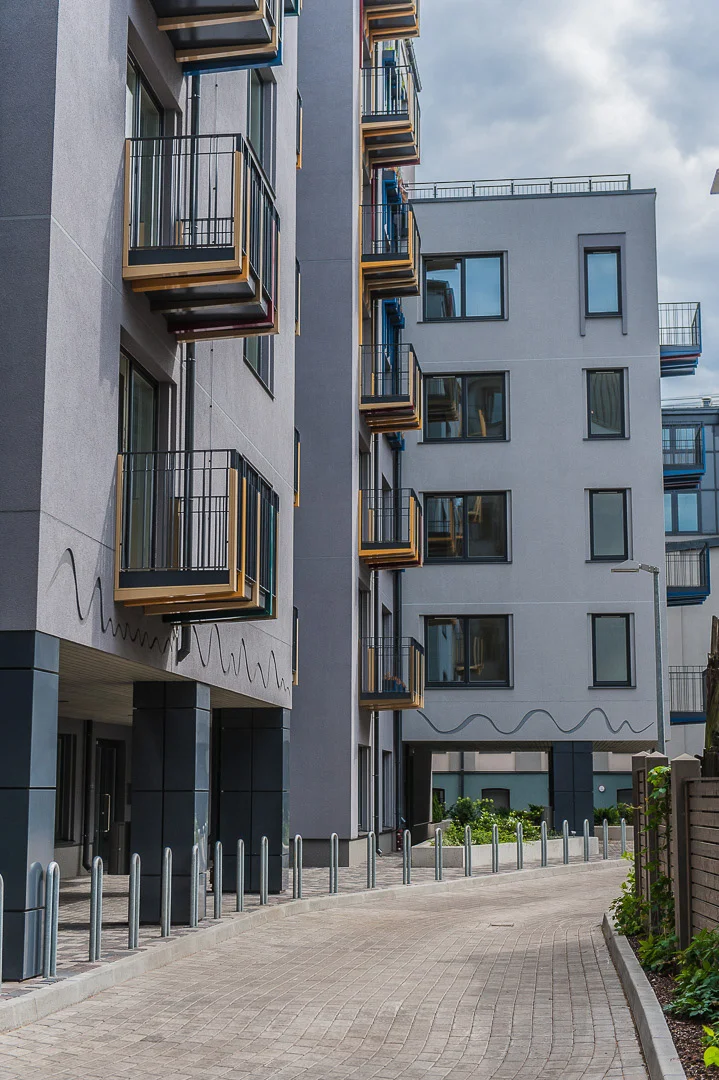 Modern Facade, Architecture, Facade Detail – Architectural Exterior Photography