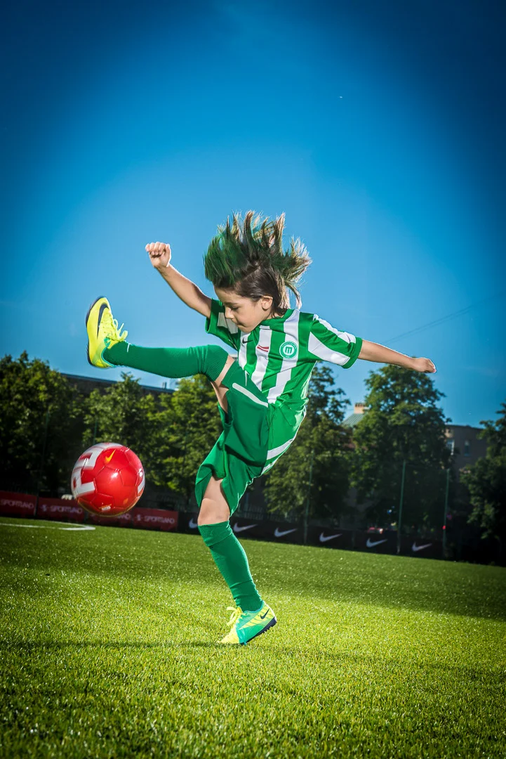 Child Playing in Green Grass in Summer – Natural Children's Photography