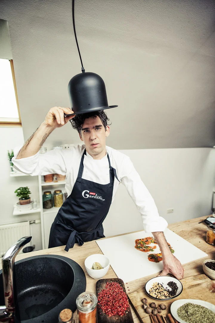 Portrait Photography with Kitchen Accessories – Professional Portrait Photography