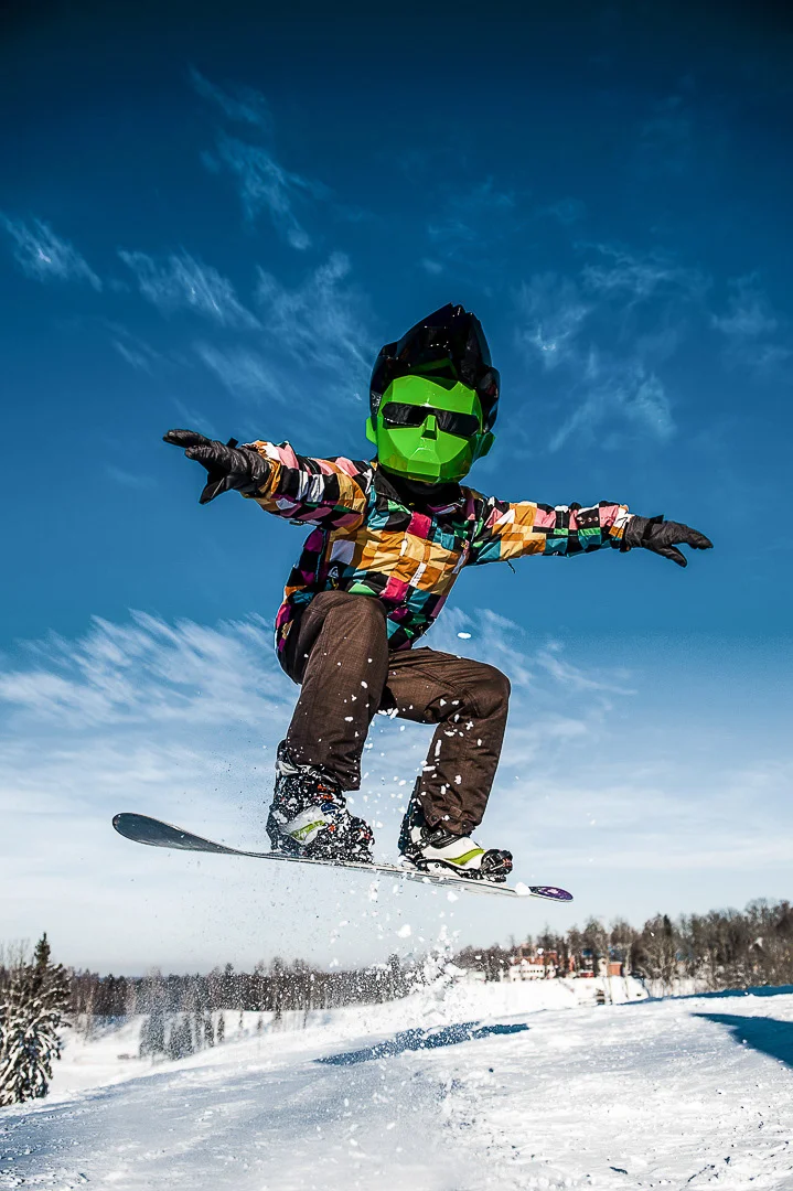 Athlete Jumping in the Air – Sports Photography Portfolio